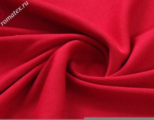 Ткань для спортивной одежды Кашкорсе цвет темно-красный